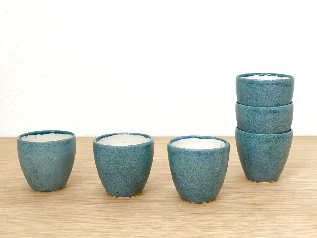 Ceramic Mini Cup - Blue