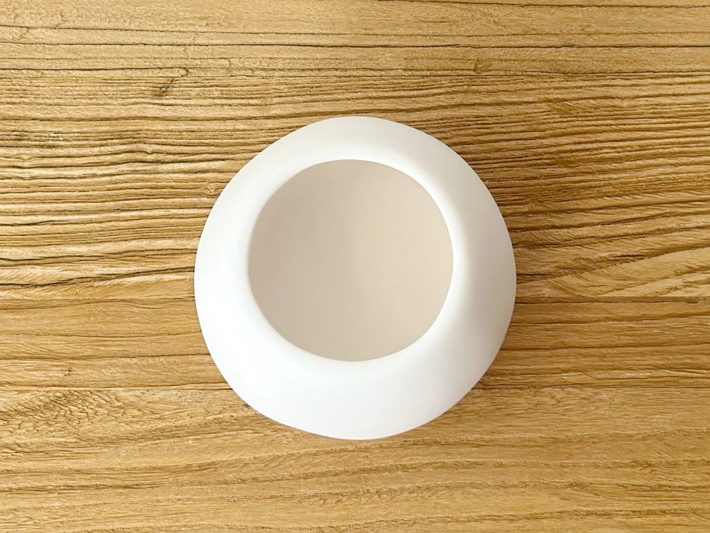 Hand-Sculpted Resin Small Bulbous Vessel