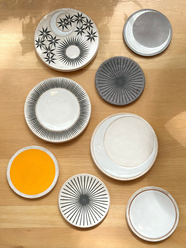 Hand-Painted Ceramic Small Dish