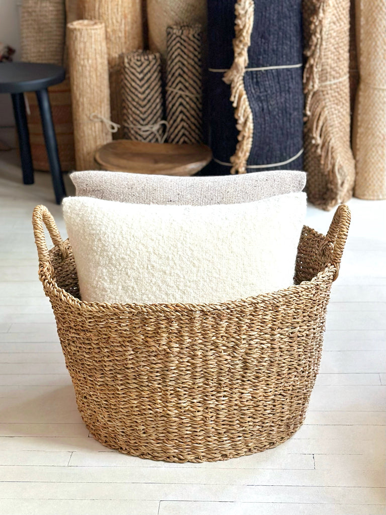 Handwoven Basket Round XL