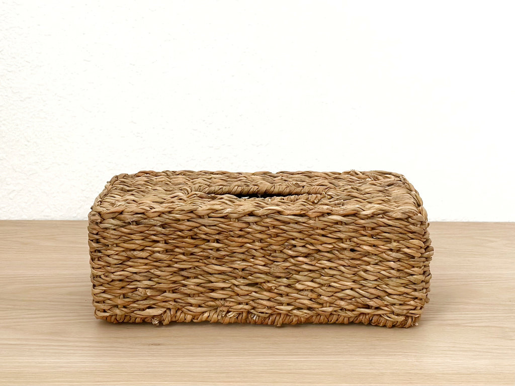 Handwoven Basket Tissue Box
