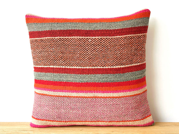 Handwoven Wool Pillow