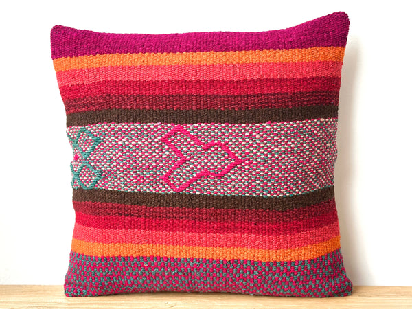 Handwoven Wool Pillow