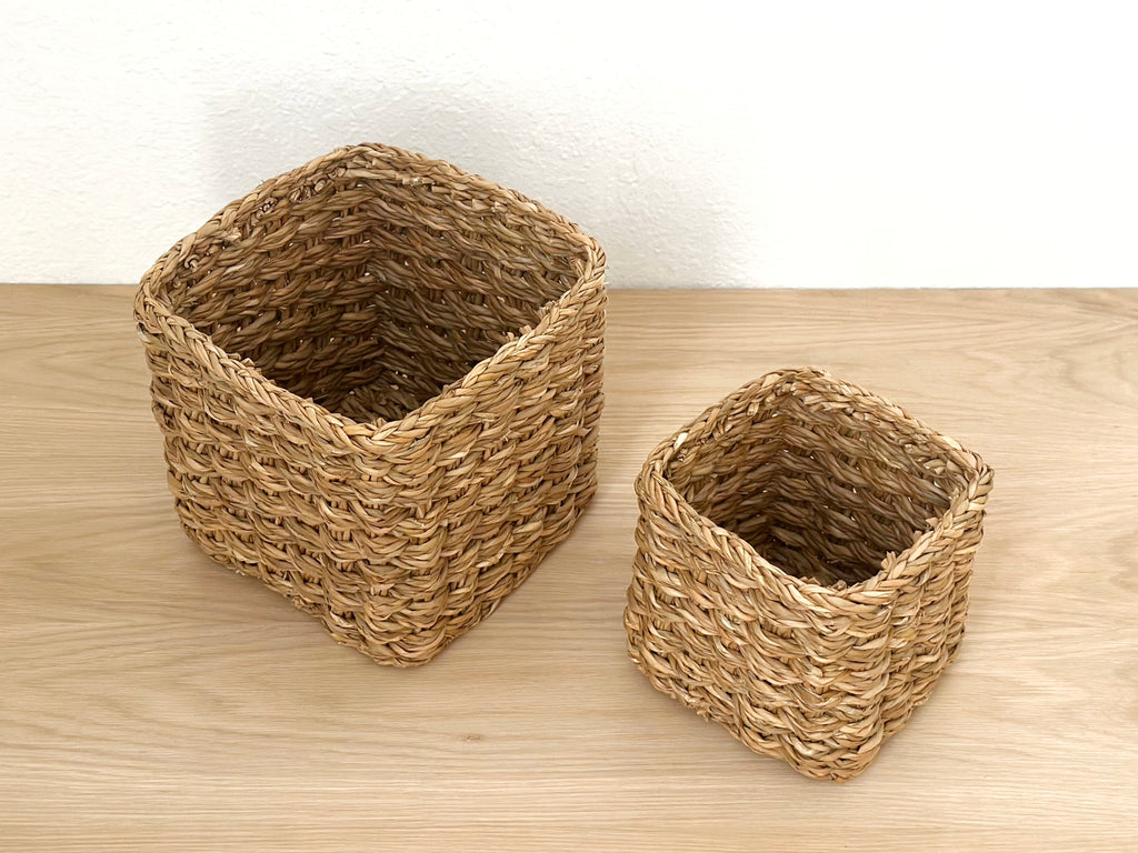 Handwoven Basket Square Small