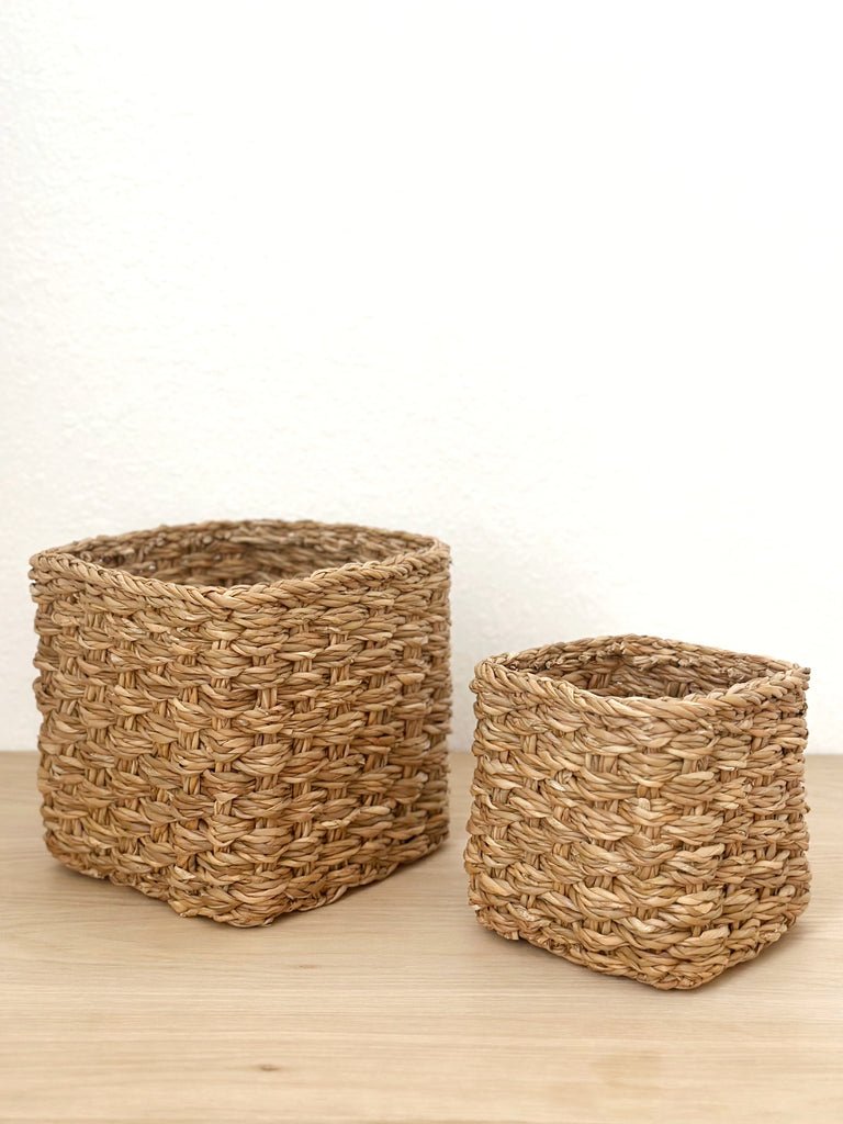 Handwoven Basket Square Small