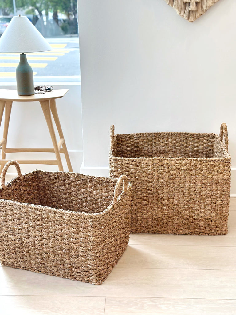Handwoven Basket Rectangle XL