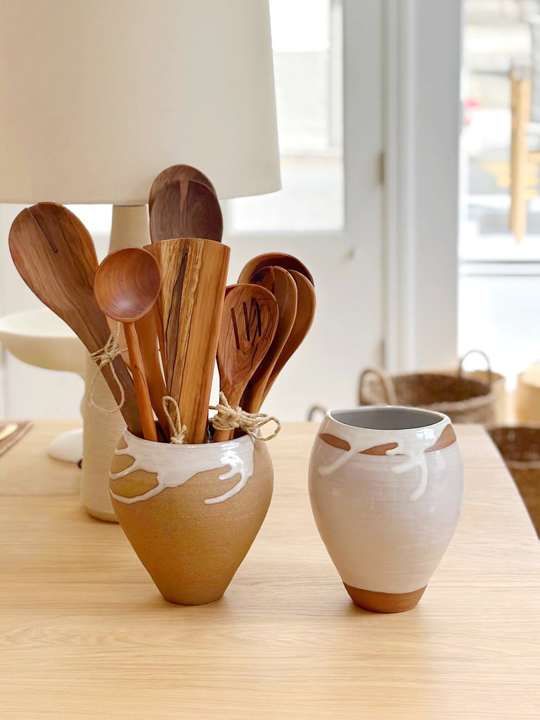 Ceramic Utensil Holder