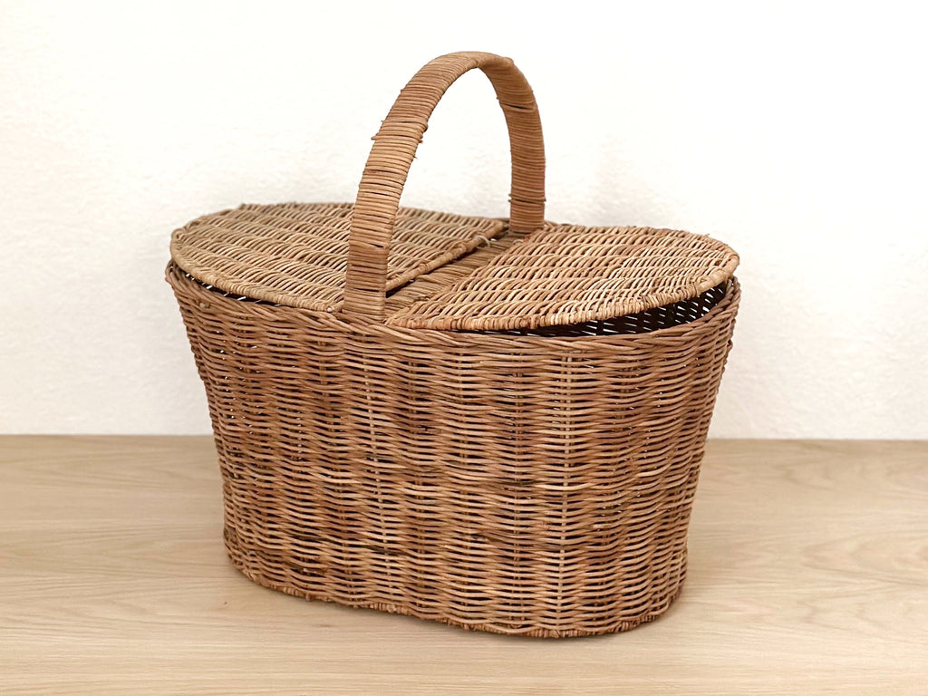 Handwoven Picnic Basket