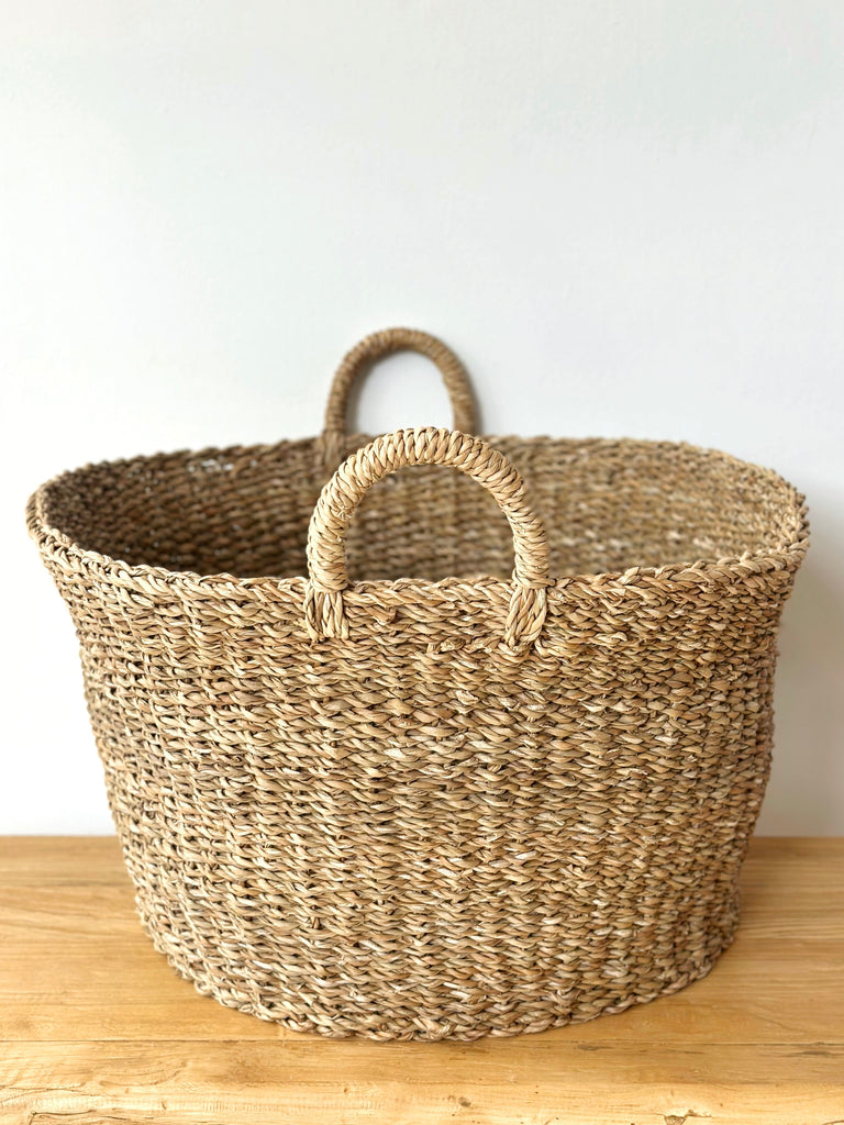 Handwoven Basket Round XL