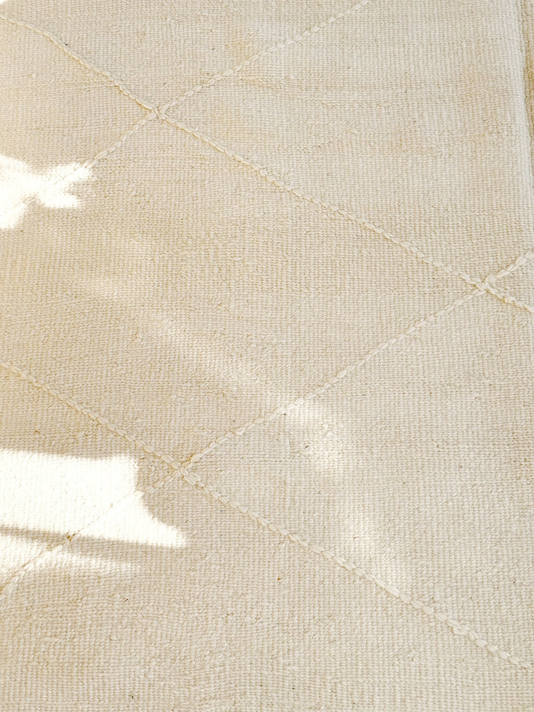 Handknotted Wool Rug Flatweave - 7'2"W x 10'3"L