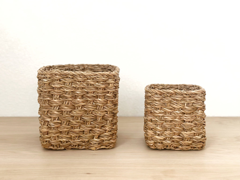 Handwoven Basket Square Small
