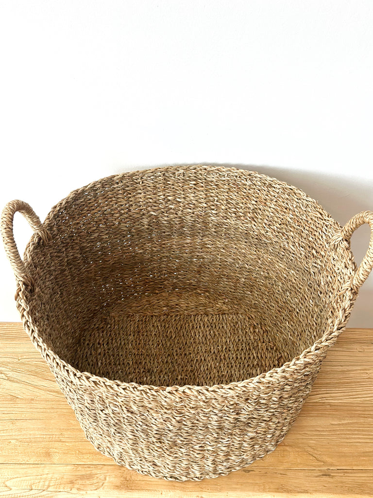 Handwoven Basket Round XL