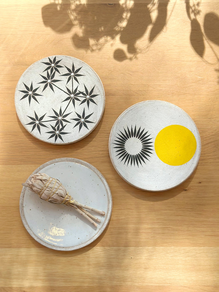 Hand-Painted Ceramic Small Dish