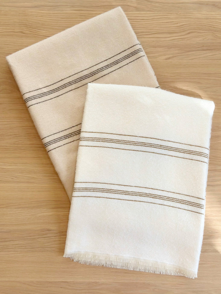 Cotton Mohair Belgian Throw