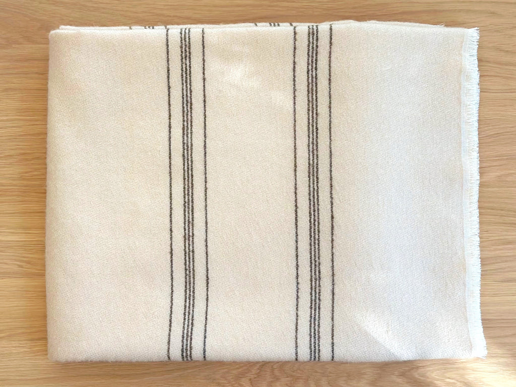 Cotton Mohair Belgian Throw
