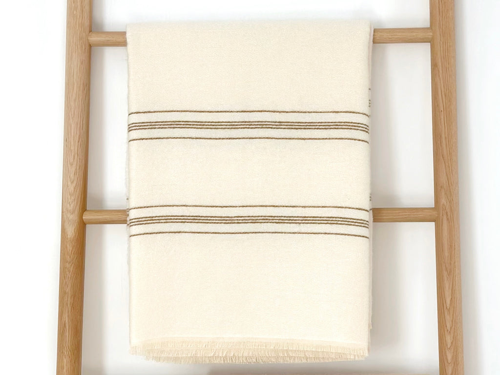 Cotton Mohair Belgian Throw