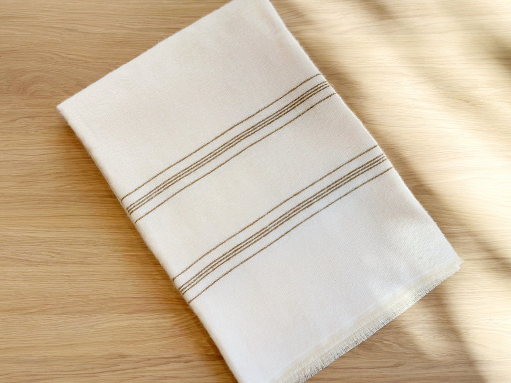 Cotton Mohair Belgian Throw