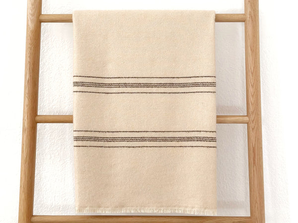 Cotton Mohair Belgian Throw