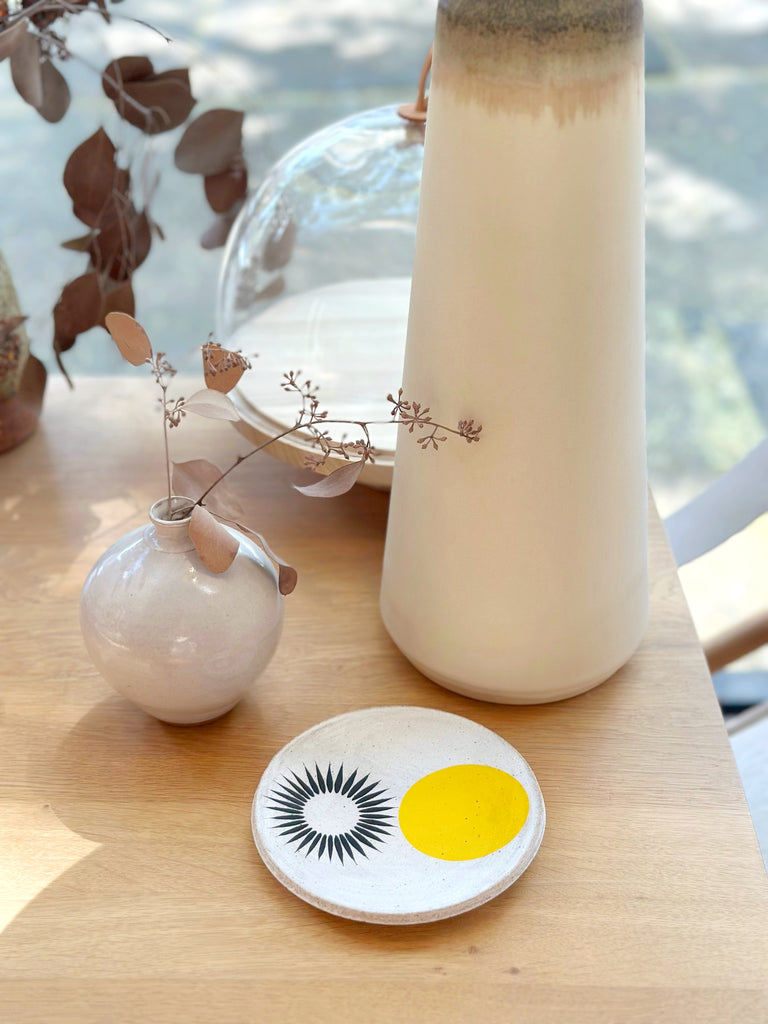 Hand-Painted Ceramic Small Dish