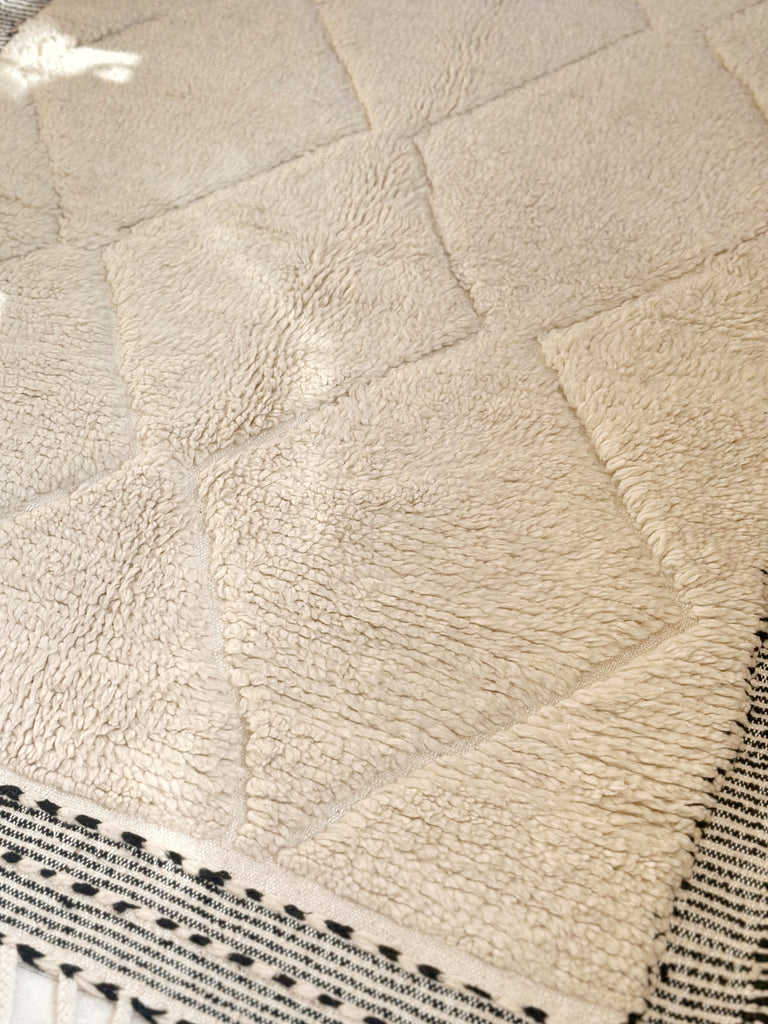 Handknotted Wool Rug - 4'5"W x 6'2"L