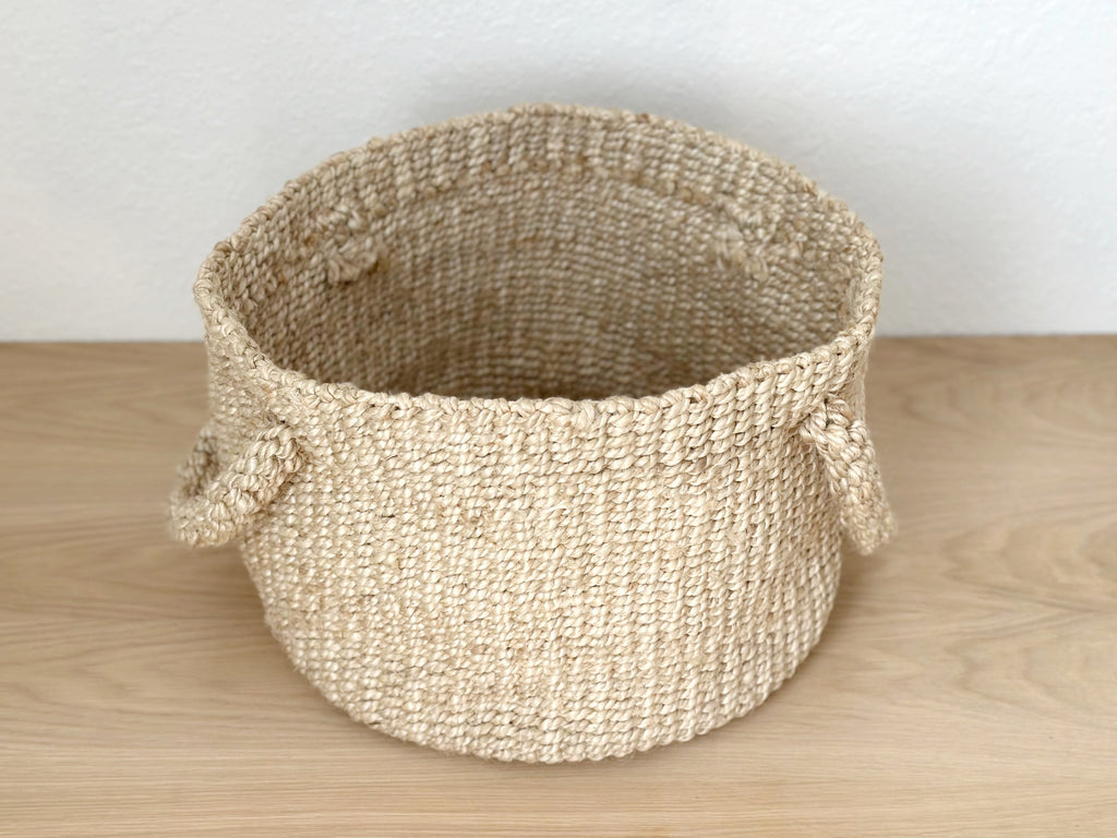Handwoven Jute Basket