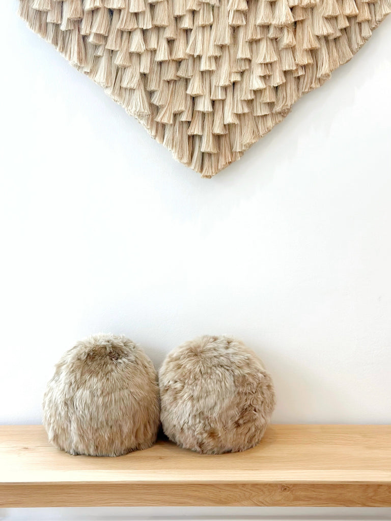 Alpaca Ball Pillow