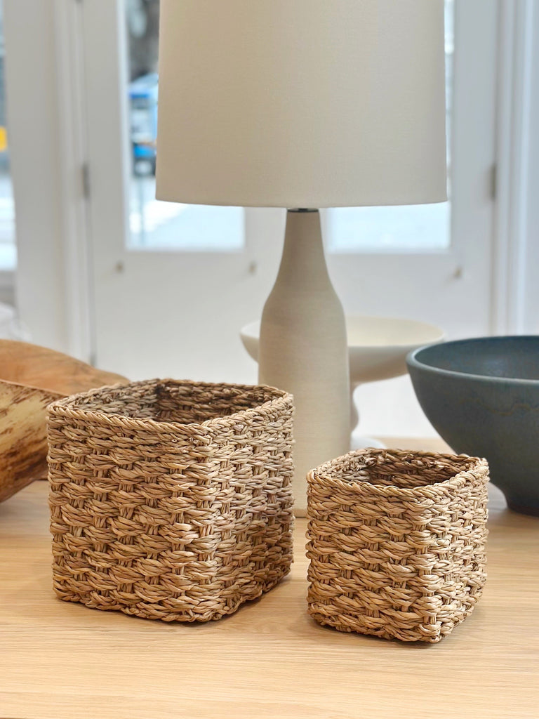 Handwoven Basket Square Small
