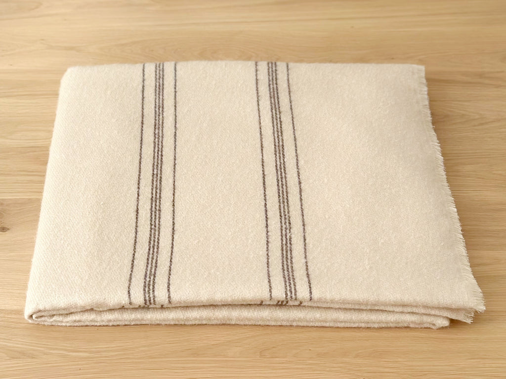 Cotton Mohair Belgian Throw