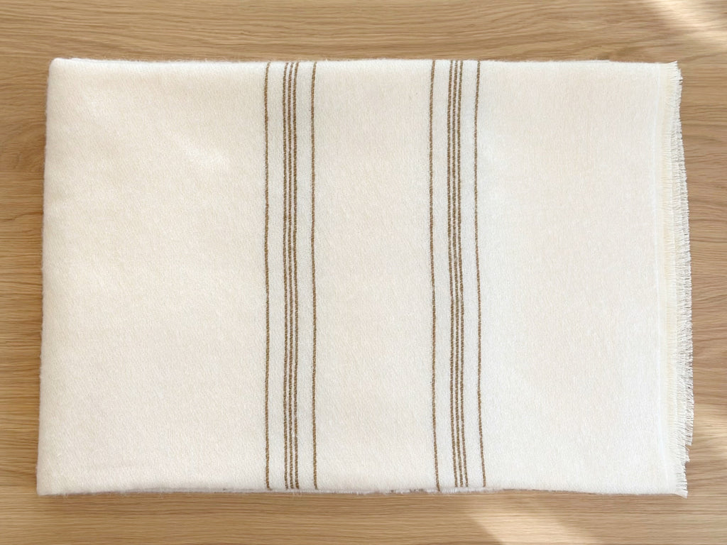 Cotton Mohair Belgian Throw
