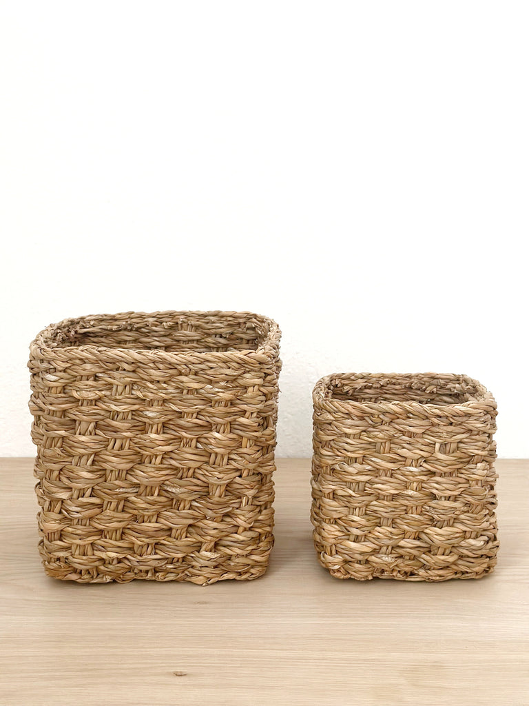 Handwoven Basket Square Small