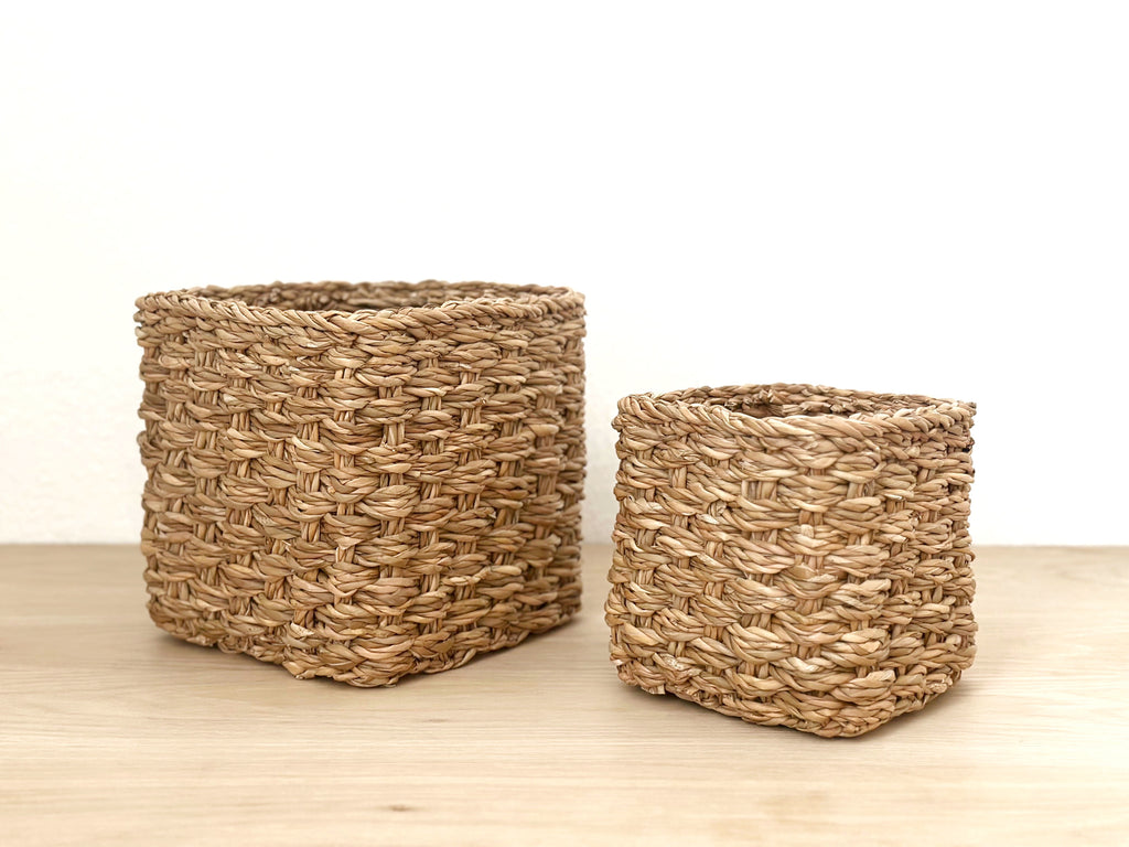 Handwoven Basket Square Small