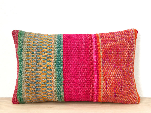 Handloomed Wool Pillow Lumbar