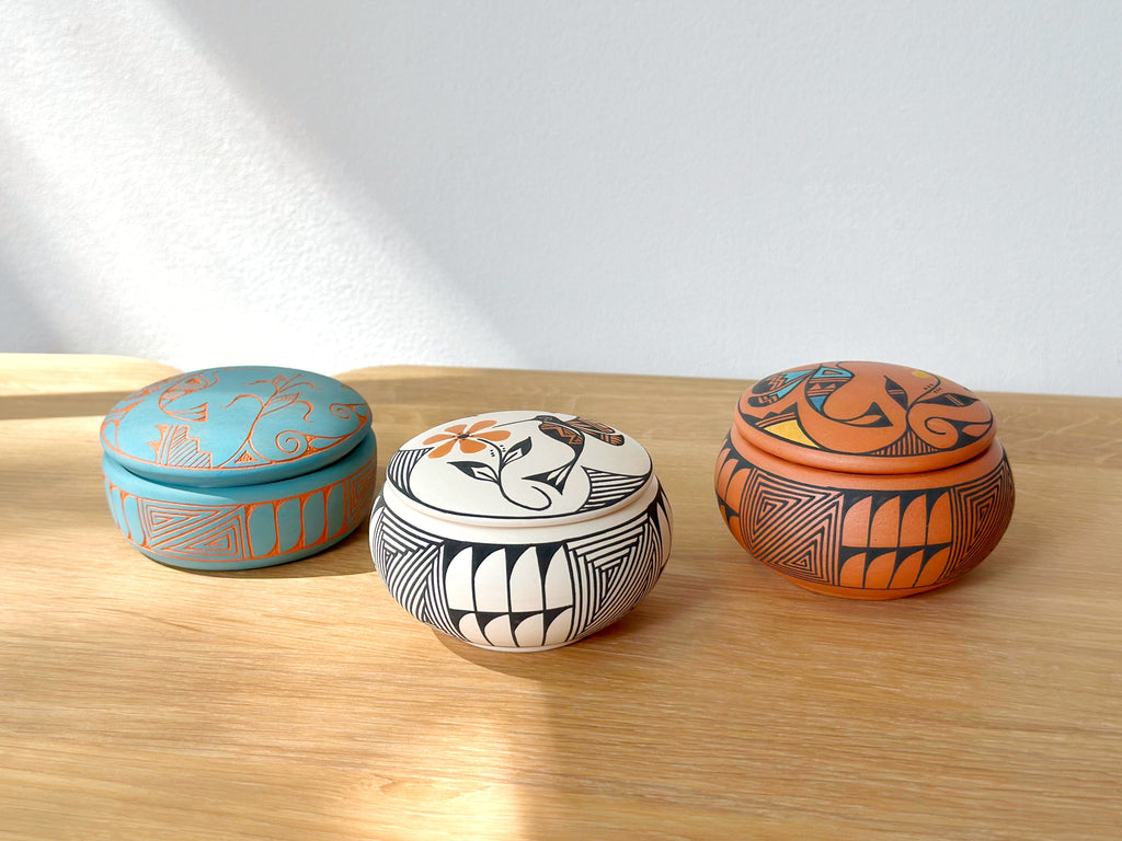 Ceramic Navajo Small Container