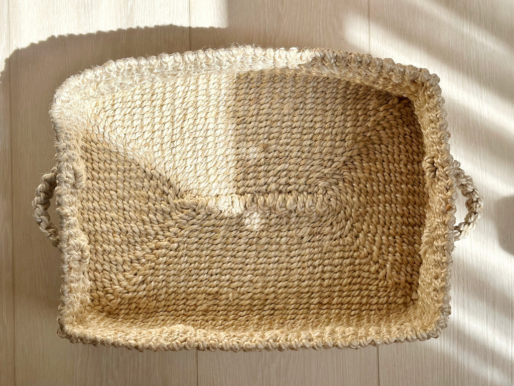 Handwoven Jute Basket