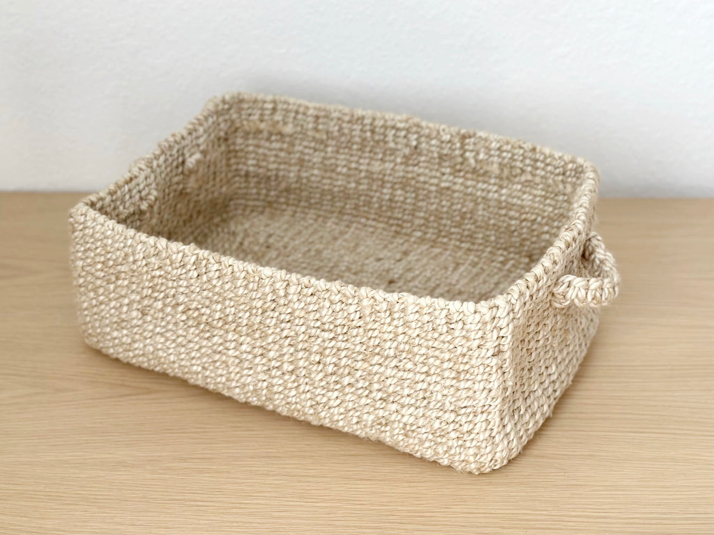 Handwoven Jute Basket
