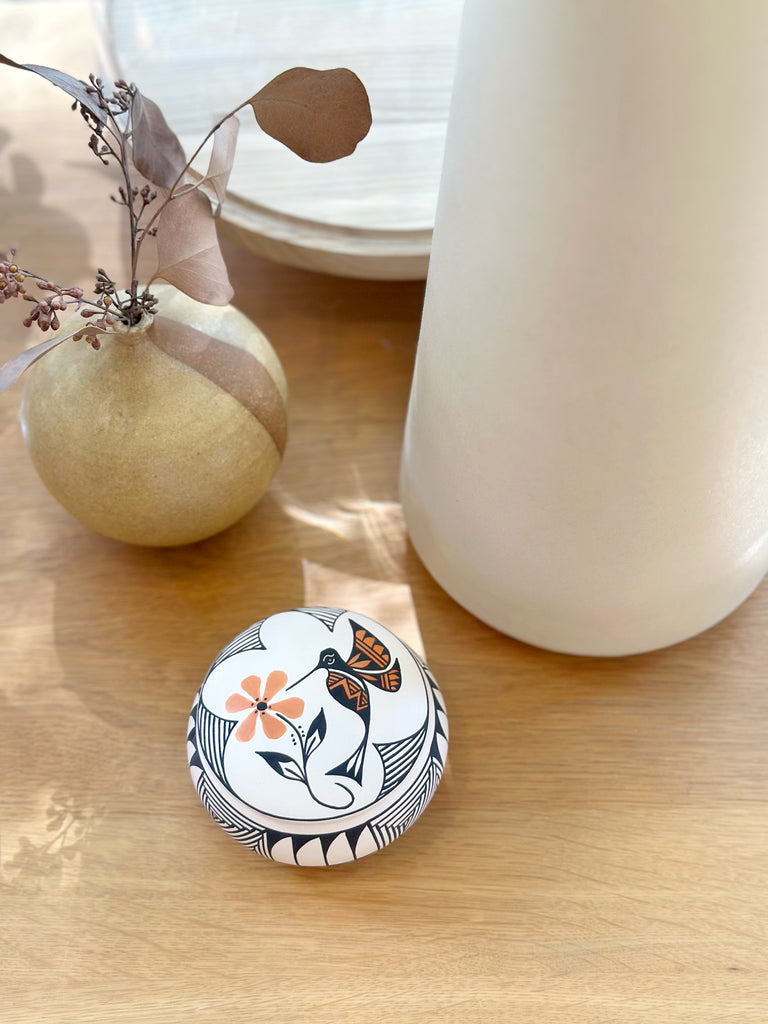 Ceramic Navajo Small Container