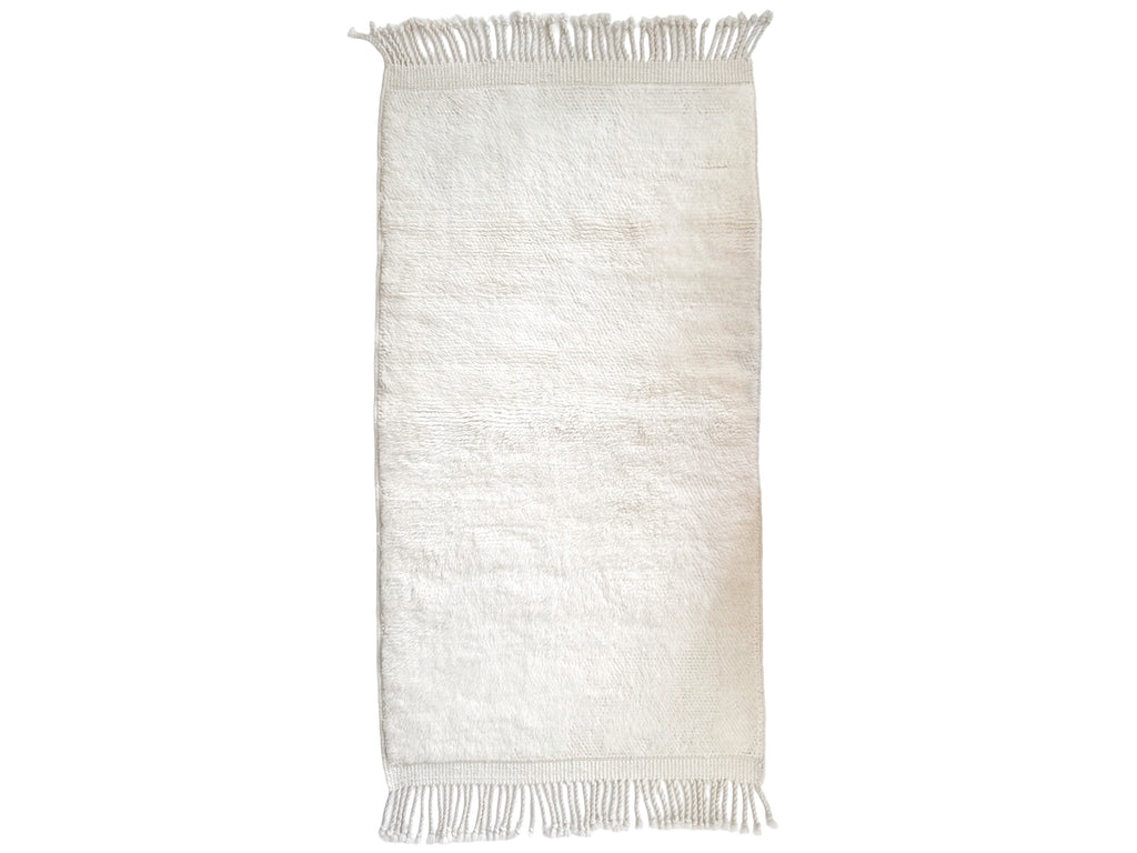 Handknotted Wool Rug - 3'W x 5'5"L