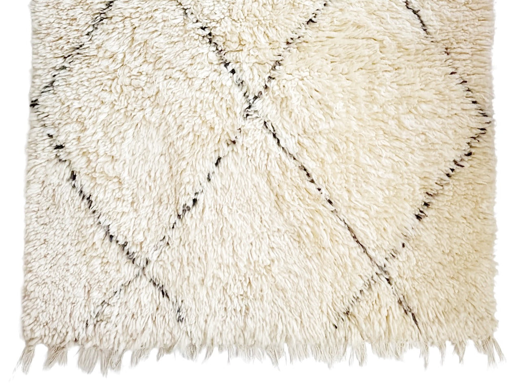 Handknotted Wool Rug - 3'3"W x 6'L