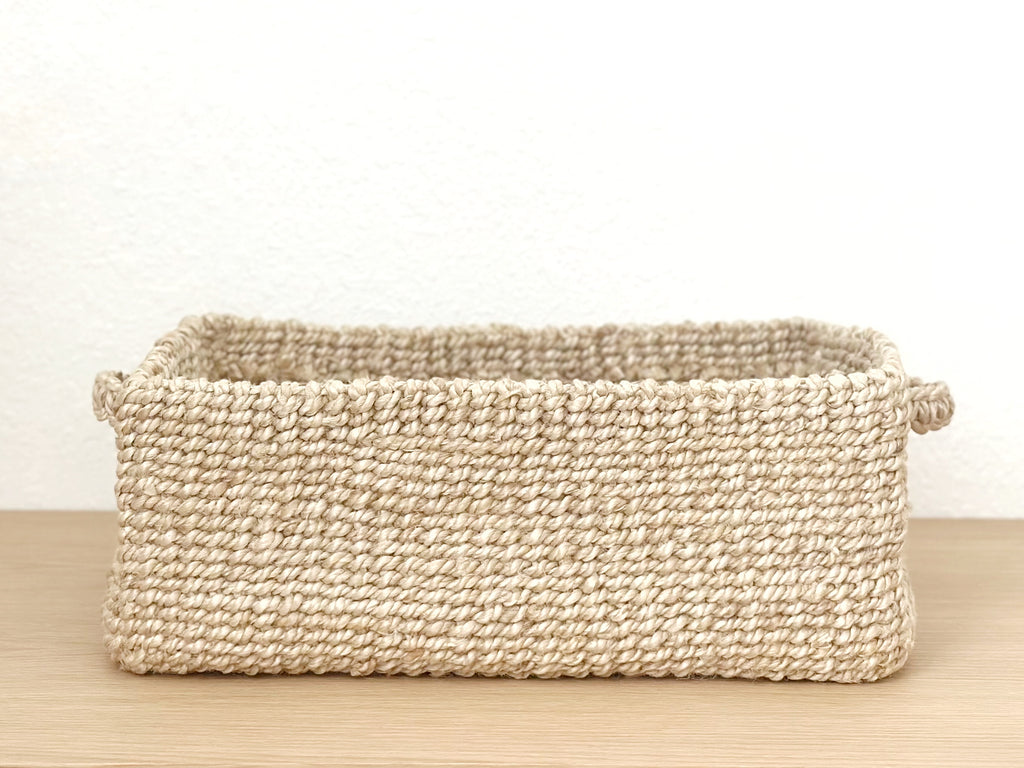 Handwoven Jute Basket