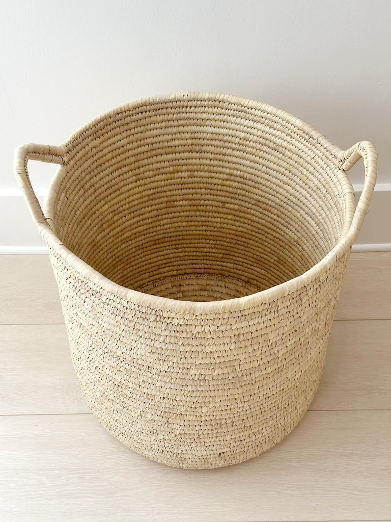 Handwoven Palm XL Basket