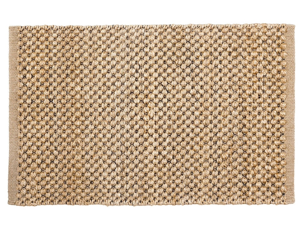 Handwoven Jute Rug Textured