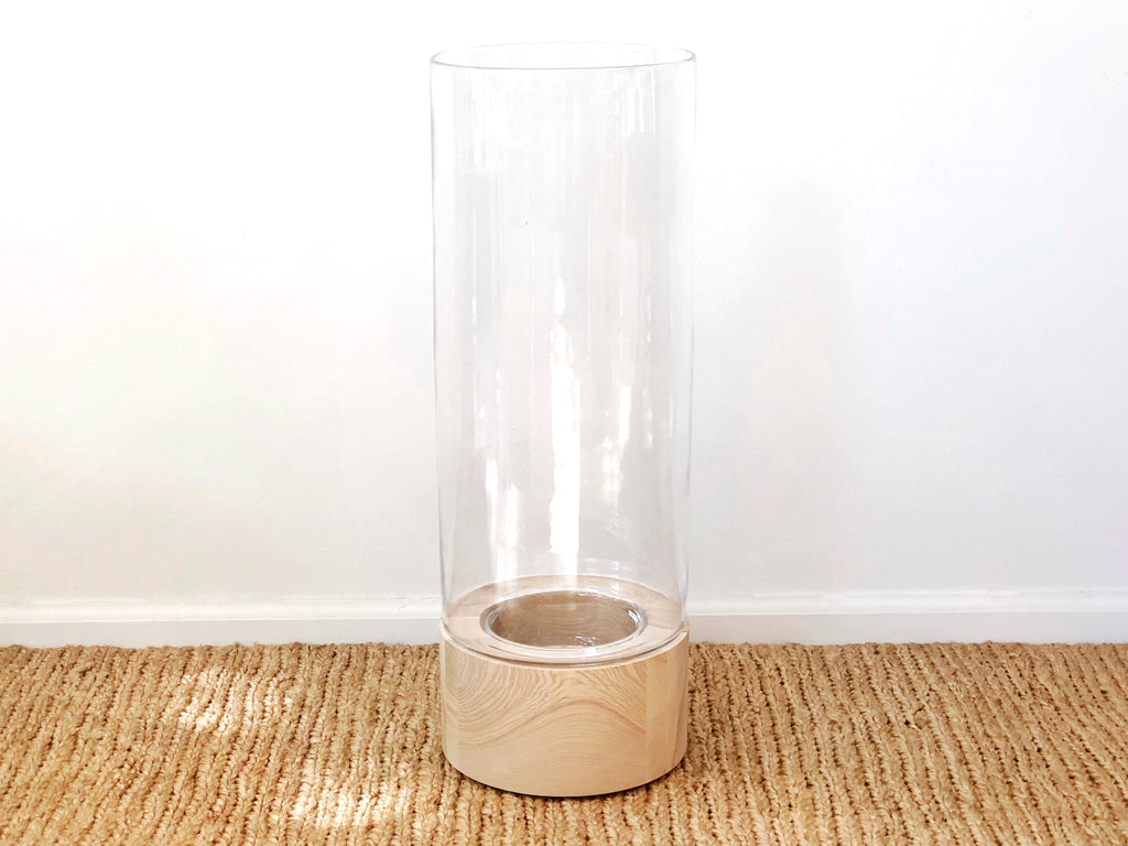 Handblown Glass Lantern / Vase XL