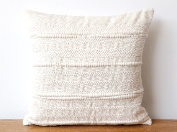 Handwoven Superfine Merino Pillow