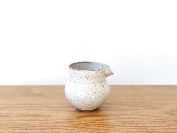 Ceramic Speckled Creamer
