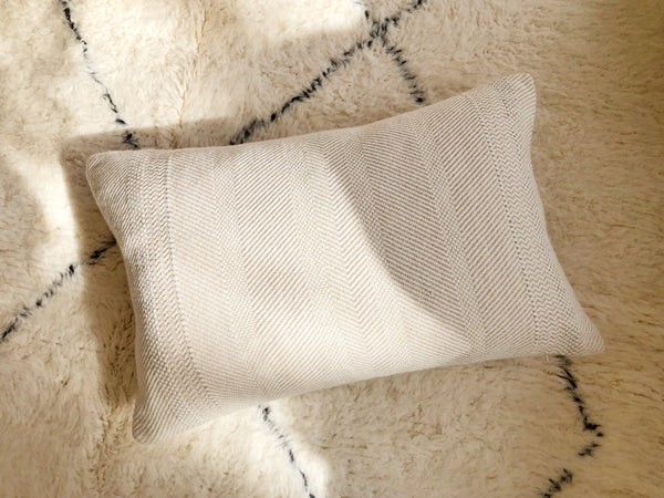 Handwoven Superfine Merino Pillow