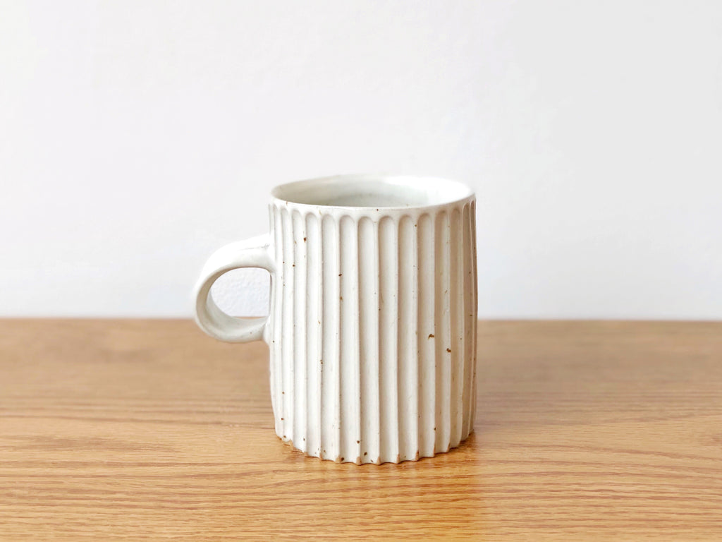 Ceramic Carved Mug
