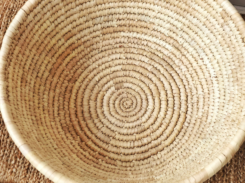 Handwoven Basket Bowl