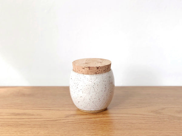 Ceramic Corked Canister