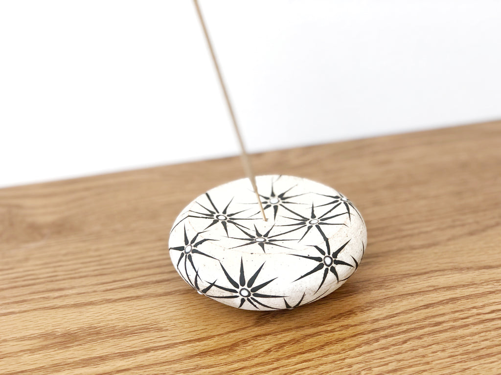 Hand-Painted Ceramic Incense Holder