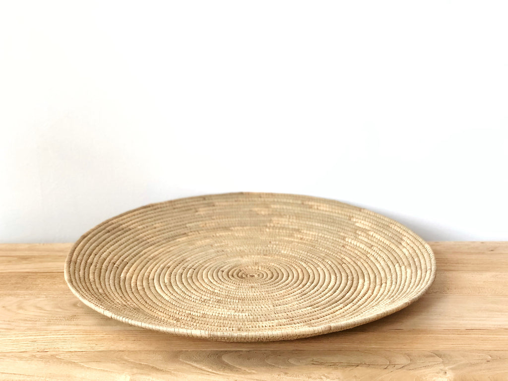 Handwoven Basket Tray XL